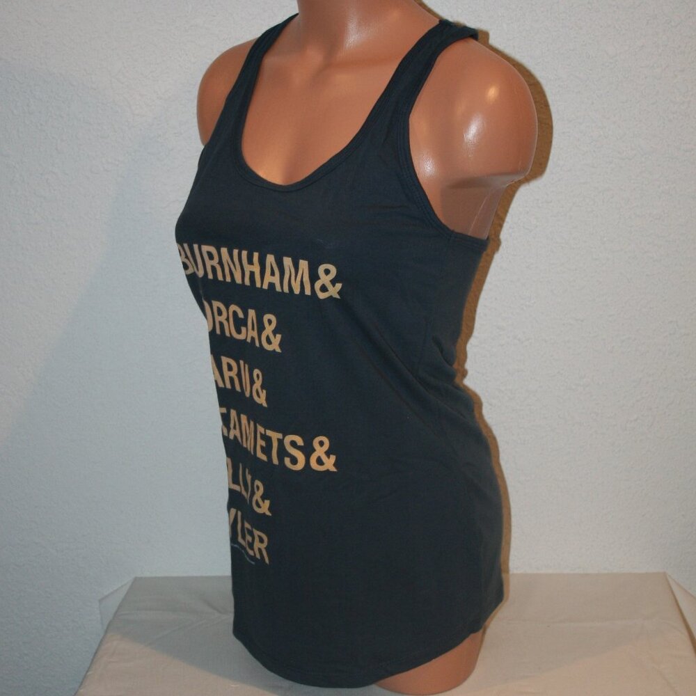 Star Trek Discovery Burnham Lorca Tank Top Racerback Blue Medium Chest: 32" New - Picture 2 of 9